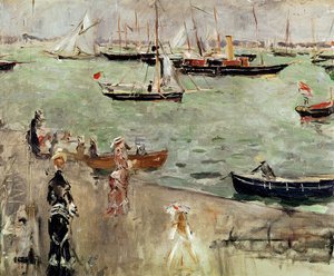 Het Eiland Wight door Berthe Morisot