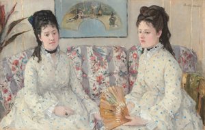De zusters door Berthe Morisot