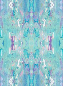 Aqua, 2014 (gemengde techniek, digitale print)