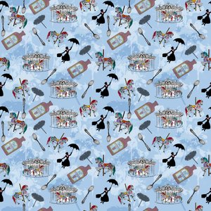 Mary Poppins, 2015 (herhalingspatroon) door Beth Travers