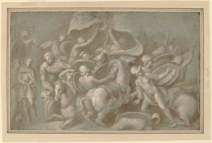 Slagveld door Biagio Pupini