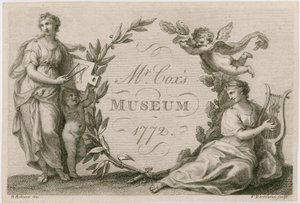 Het Museum van Mr. Cox, 1772