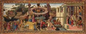 Scènes uit het verhaal van de Argonauten door Biagio d