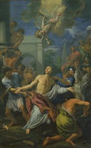 De ontmoeting tussen St. Antonius en St. Paulus door Bicci di Lorenzo