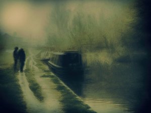 Wandeling langs het Misty-kanaal door Bill Eiffert