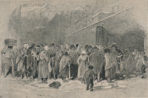 De verdeling van kolen, midden-late 19e eeuw door Birket Foster