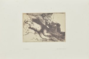 [Jupiter en Antiope: de grotere plaat]. door Bisson Frères
