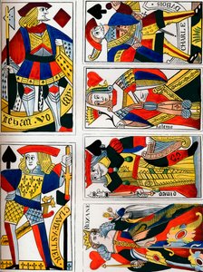 Speelkaarten, 16e eeuw, 1849