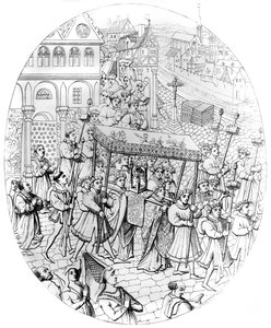 Religieuze processie