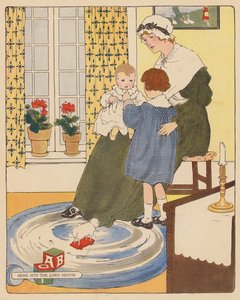 Kinderversje: Hier zit de burgemeester door Blanche Fisher Wright