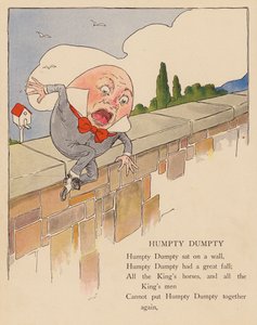 Kinderversje: Humpty Dumpty
