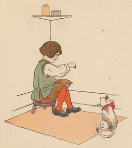 Kinderversje: Little Jack Horner door Blanche Fisher Wright
