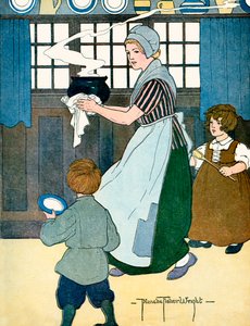 Pease Porridge Hot, door Blanche Fisher Wright door Blanche Fisher Wright