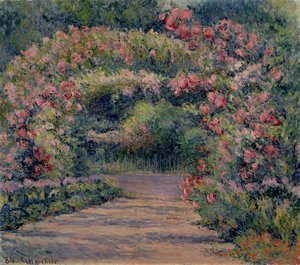 Rozenprieel in Giverny
