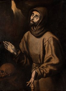 De extase van Sint Franciscus van Assisi