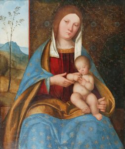 Madonna en Kind door Boccaccio Boccaccino