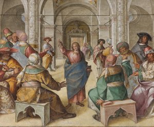 Presbyterium, Achtste Noord Span, Dispuut van Jezus, Boccaccio Boccaccino