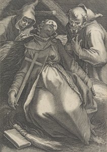 Sancta Euphrolyna, uit de serie Vrouwelijke kluizenaars, 1600-1633