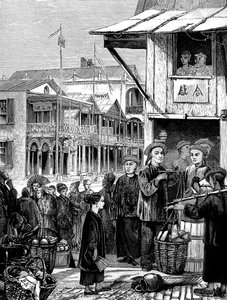 Chinese wijk van San Francisco door Bohuslav Kroupa