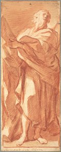 Sint Andreas door Bolognese 17th Century