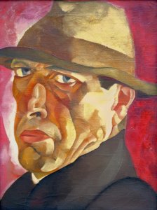 Zelfportret door Boris D. Grigorjew