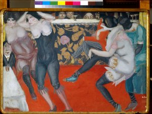 In de kroeg door Boris Dmitrievich Grigoriev