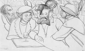 In het Café