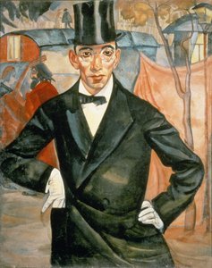 Portret van Sherling, uit de cyclus van portretten genaamd 