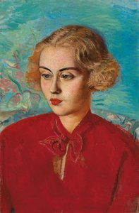 Vrouw in Rood