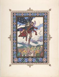 Illustratie voor het Sprookje Marya Morevna, ca. 1925