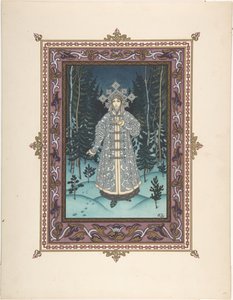 Illustratie voor het sprookje Snegurochka, ca. 1925