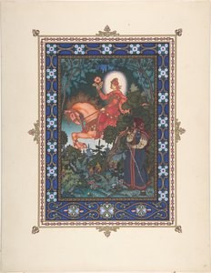 Illustratie voor het sprookje Vasilisa de Schone, c. 1925