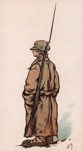 Jonge soldaat van het Rode Leger, Russische Burgeroorlog door Boris Vasilievich Zvorykin