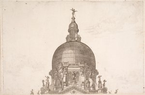 Processie naar Santa Maria della Salute 1631 door Boschini
