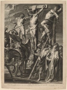 Le Coup de Lance door Boëtius Adams Bolswert after Sir Peter Paul Rubens