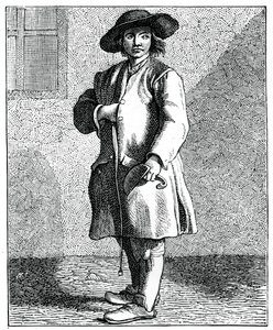 Een schoorsteenveger, 1737-1742