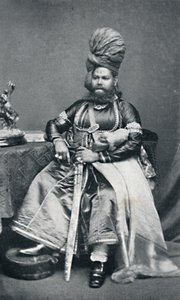 Maharaja van Panab, Bombay Presidentschap, 1902