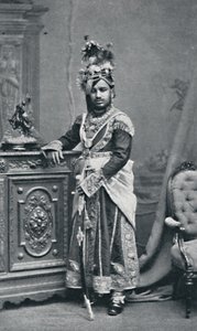 Raja van Rutlam, Central India Agency, 1902