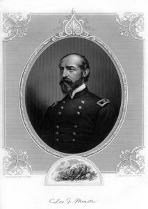 Generaal George Meade, officier van het Amerikaanse leger en civiel ingenieur, 1862-1867
