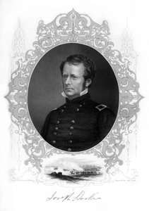 Generaal Joseph Hooker, generaal-majoor in het Union Army, 1862-1867