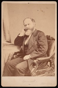 Portret van John Angel James Creswell, voor 1891