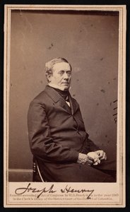 Portret van Joseph Henry 1797-1878, 1865