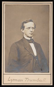 Portret van Lyman Trumbull 1813-1896, tussen 1864 en 1868