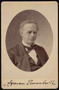 Portret van Lyman Trumbull 1813-1896, tussen 1868 en 1881 door Brady