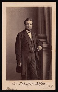 Portret van Schuyler Colfax