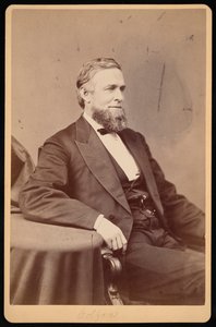 Portret van Schuyler Colfax 1823-1885, Voor 1885