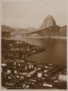 Botafogo, Rio de Janeiro (zwart-wit foto) door Brazilian Photographer