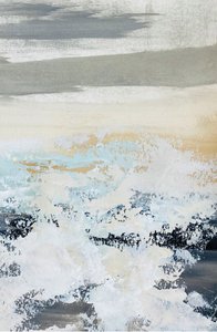 Abstracte oceaangolven door Breanna Megan Studio