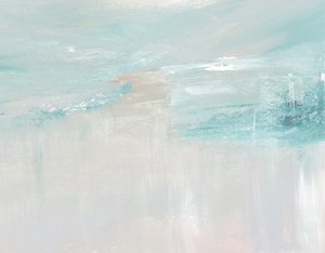 Zachtblauwe horizon