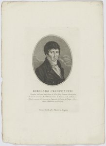 Portret van Girolamo Crescentini 1762-1846, na 1800